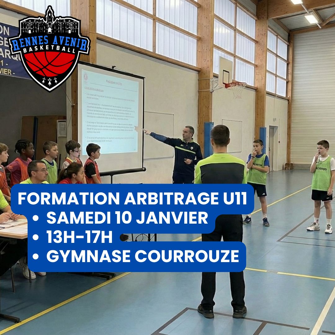⏹️ Formation Arbitrage pour les U11