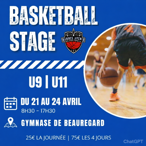 🚨HOLIDAY'S CAMP PRINTEMPS U9-U11