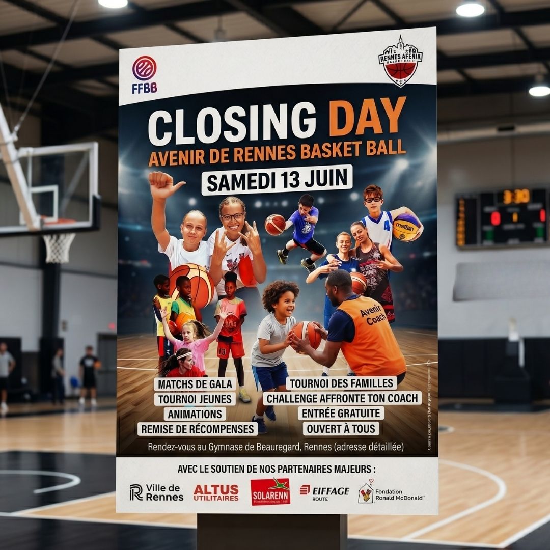 ⛹️ Closing Day 2026 : Samedi 13 Juin