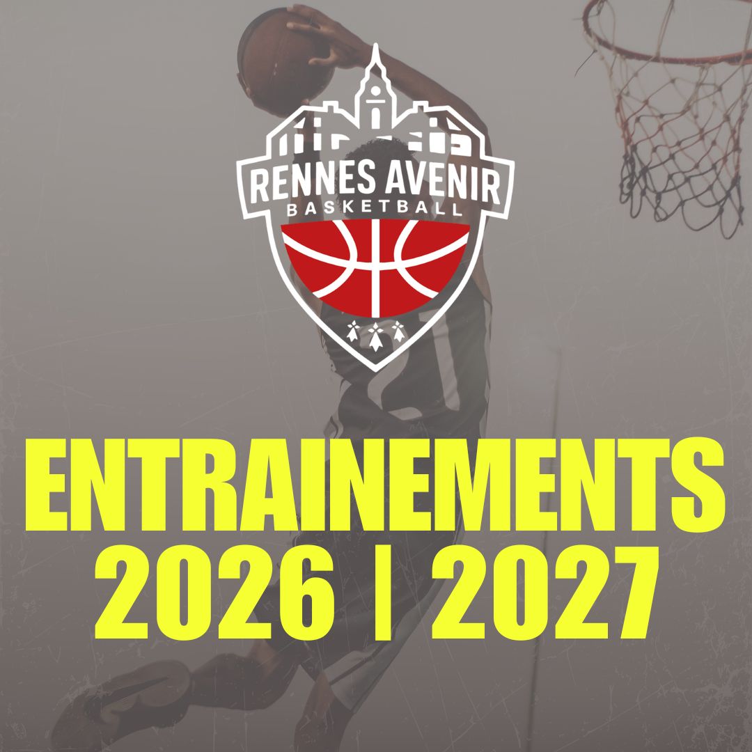 📆 Entrainements 2026-2027