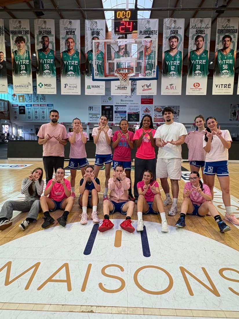 🏀 Bilan avant la trêve du parcours des U18F2 en championnat Région