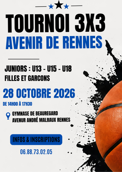 TOURNOI 3X3 JUNIORS